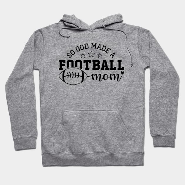 Football-Mom Hoodie by GreenCraft